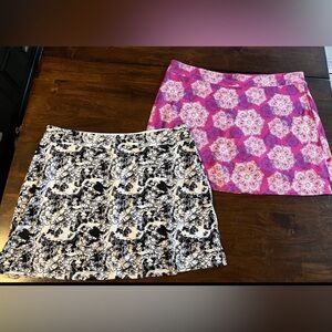 Lot of 2 Tranquility Athletic Skorts Women's size XXL